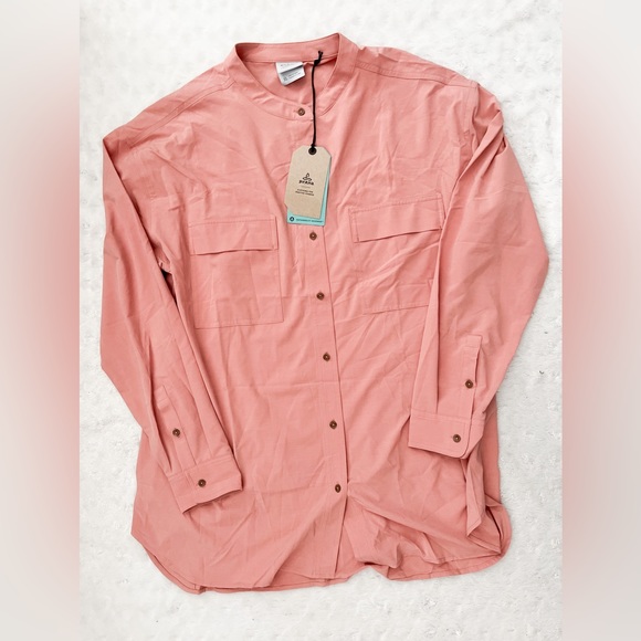 NWT- PRANA Women's Railay Tunic Cloud Blush - Picture 2 of 12